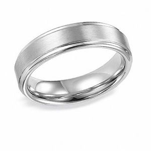 Zales Men's 6.0mm Tungsten Wedding Band size 11